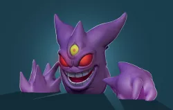 MEGA GENGAR MODEL 3D PRINTING 3D model