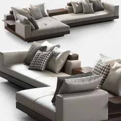 Minotti connery sofa 3D model