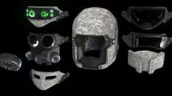 Mk VI Legio Tactical Helmet Low-poly 3D model