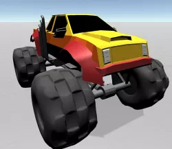 Monster Trucks Pack 3D model