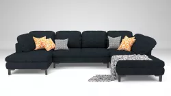 Monterosso corner sofa 3D model