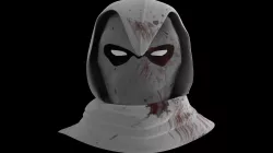 Moon Knight Mask and Hood 3D model