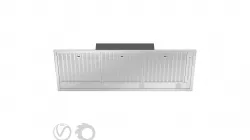 Mortise hood DA 2518 1102 mm by MIELE 3D model