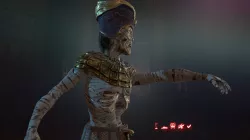 Mummy Pharaon Low-poly 3D model