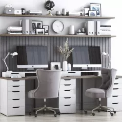 Office workplace 45 3D model