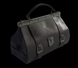 Old doctor bag 3D model