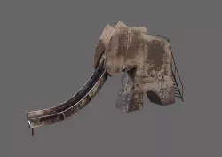 Old Elephand Slide in Pripyat 3D model