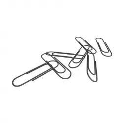 Paper Clip Pile v1 015 Low-poly 3D model