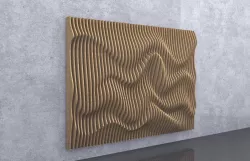 Parametric Wavy Panels 3D model