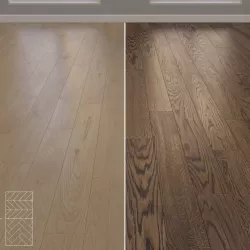 Parquet Oak 2colors herringbone chevron and linear setduo20 Texture