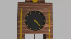 pendulum clock 3D model