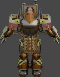 Perturabo 3D model