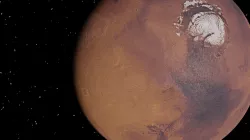 Planet Mars Low-poly 3D model