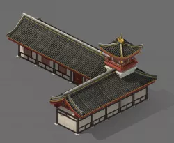 Prison-cell 1582 3D model