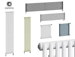 Radiators Zehnder Kleo Low-poly 3D model