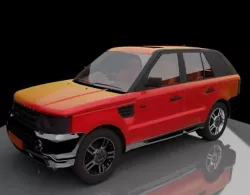 Range rover 3D model
