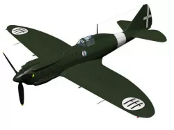 Reggiane Re2004 3D model