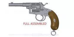 Reichsrevolver M1883 3D model