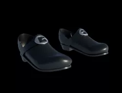 Renaissance noble shoes 3D model