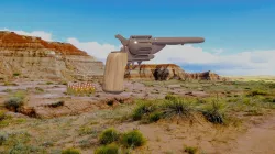 revolver 3D model