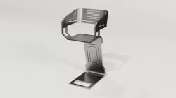 SCI-FI LAB CHAIR 3D model