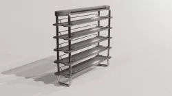SCI-FI LAB SHELF 3D model