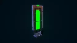 Sci Fi Scanner Low-poly 3D model
