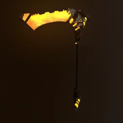 Sci-fi  Scythe Raptor 2 Low-poly 3D model