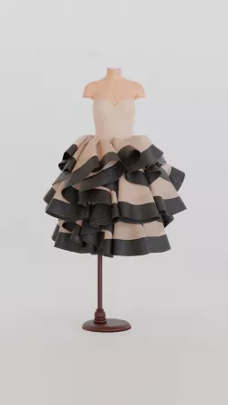 Short and Puffy 3D model