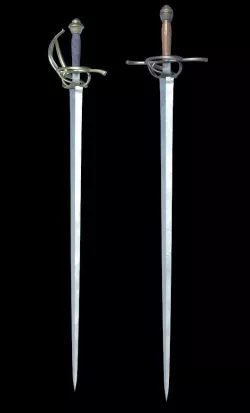 Side Swords - Early Rapiers 3D model
