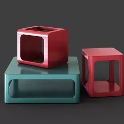  Sixty coffee table rimadesio 3D model
