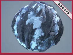 Snow Ice Seamless PBR Texture Pack Texture  Texture