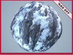 Snow Ice Seamless PBR Texture Pack Texture  Texture