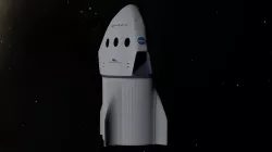 SpaceX Crew Dragon Low-poly 3D model