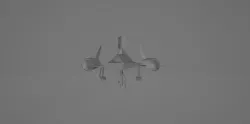sr71 BlackBird 3DModel with texture 3D model