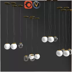Stem Ceiling Light 3D model