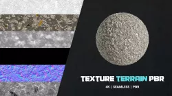 Texture Terrain 4k Pbr - 16bit - 06 Texture