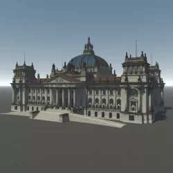 The Reichstag Old Version 3D model