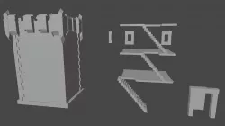 Tower Middle 3D model