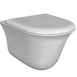 Wall Hung Water closet toilet 3D model Modeled in 3ds max  3D model