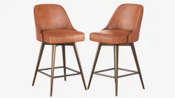 West Elm Mid-Century Counter Stool 3D model