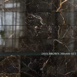 Yurtbay Seramik Java Brown 300x600 Set 4 3D model
