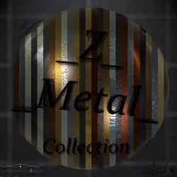 Z Metal Procedural PBR Material Collection Texture