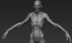 Zombie Zbrush Sculpt 3D model