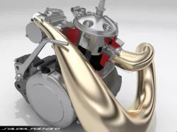 2 Stroke Engine 3D model