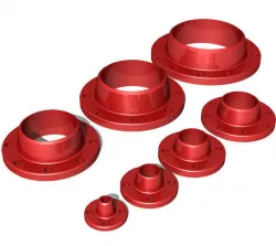 3D Welding Neck Flanges 3D model