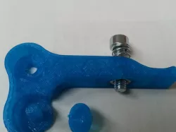Adjustable extruder for Replicator 2