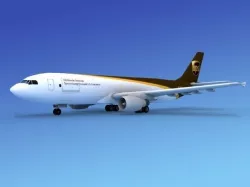 Airbus A300 UPS 1 3D model