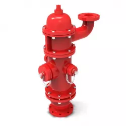 American Flow Control B50B HYDRANT 3D model