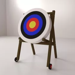 Archery Target 3D model